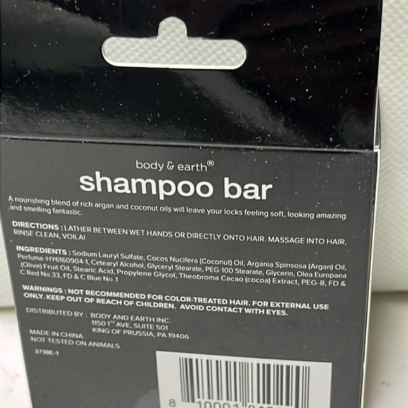Body & Earth Shampoo Bar - Picture 2 of 10